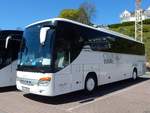 Setra 415 GT-HD von Casablanca Tours aus Deutschland im Stadthafen Sassnitz.