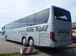 Setra 417 GT-HD von Fritz Kühl aus Deutschland im Stadthafen Sassnitz.