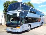 Setra 431 DT von Berlin-Rock-Coaches aus Deutschland in Binz.