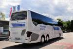 Setra 516 HD vom Knitzer Omnibusbetrieb aus der BRD im Juni 2015 in Krems.