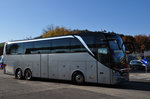 Setra 515 HDH von der Evobus G.m.b.H aus der BRD in Krems gesehen.