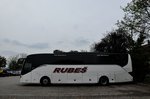 Setra 515 HD von Rubes aus der CZ in Krems gesehen.