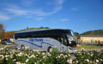 Setra 515 HD von Dartmann Reisen aus der BRD in Krems unterwegs.