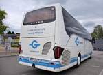 Setra 511 HD von Gumdrop Reisen aus der CZ 07/2017 in Krems.