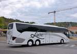 Setra 516 HD vom Reisedienst Lcke aus der BRD 07/2017 in Krems.