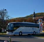 Setra 515 HD von Gumdrop Reisen aus der CZ 2017 in Krems.