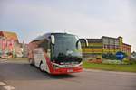 Setra 515 HD von Blaguss sterreich im Mai 2017 in Krems.