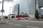 Temsa Safari HD/RD von Red Bus City Tours in Wien bei der Uno City gesehen.