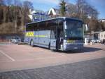 Van Hool T911 von Atzl aus Deutschland im Stadthafen von Sassnitz.