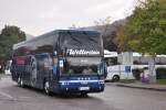 VAN HOOL T919 Altano von Wetterstein Reisen aus Tirol/sterreich am 9.9.2014 in Krems gesehen.