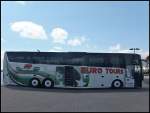 Van Hool TX17 von Euro Tours aus Deutschland im Stadthafen Sassnitz.