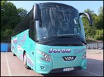 VDL Futura von Joram-Reisen aus Deutschland im Stadthafen Sassnitz.