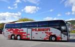 VOLVO 9700 von HUBER Busreisen/sterreich im September 2013 in Krems gesehen.