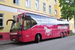 Volvo 9700 von Sollinger Reisen aus Deutschland am 12.Juli 2014 in Krems gesehen.