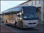 Volvo 9700 von Reim Reisen aus Deutschland im Stadthafen Sassnitz.