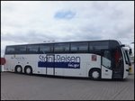 Volvo 9700 von Schermuly aus Deutschland im Stadthafen Sassnitz.