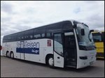 Volvo 9700 von Schermuly aus Deutschland im Stadthafen Sassnitz.