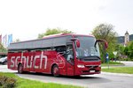 Volvo 9700 von Schuch Reisen aus sterreich in Krems gesehen.