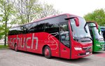 Volvo 9700 von Schuch Reisen aus sterreich in Krems gesehen.