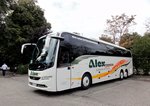 Volvo 9900 von der Alex Touristik aus der BRD in Krems gesehen.