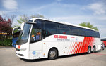 Volvo 9900 von Global Travel Hungary in Krems gesehen.