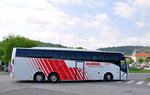 Volvo 9900 von Global Travel Hungary in Krems gesehen.