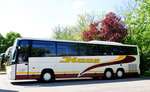 Volvo 9900 von Haas Reisen aus der BRD in Krems gesehen.