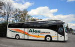 Volvo 9900 von der Alex Touristik aus der BRD in Krems gesehen.