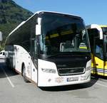 Volvo von  TORNES TURBUSSER  steht im August 2017 in Geiranger/N