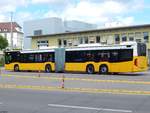 Mercedes CapaCity der SSB in Stuttgart.