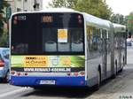 Solaris Urbino 18 von Beelitzer Verkehrs- und Servicegesellschaft mbH in Potsdam.