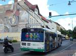 Solaris Trollino 18 der Barnimer Busgesellschaft in Eberswalde.