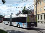 Solaris Urbino 18 MetroStyle der Städtischer Verkehrsbetrieb Esslingen in Esslingen.