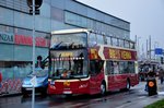 UNUI MAN Big Bus Vienna beim Praterstern gesehen.