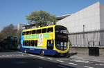 Volvo Stadtbus der Linie 46a am 8.4.2017 in Dublin in Irland.