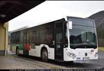 Ein neuer MERCEDES O 530 CITARO 2 LE €6 der StLB abgestellt bei der Betriebsstelle Turnau.