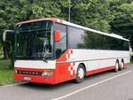 Setra 317 UL von Plauer Busbetrieb M. Maaß aus Deutschland in Sternberg am 29.05.2024