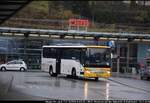 Ein SETRA S 415 UL der Mürztaler Verkehrsgesellschaft (MVG) unterwegs beim Bahnhof Bruck/Mur.