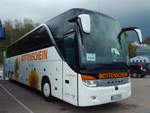 Setra 417 HDH von Bottenschein Reisen aus Deutschland im Stadthafen Sassnitz.