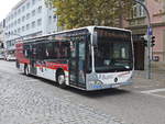 Mercedes-Benz Citaro (Ansbach erster WLAN Bus) des Verkehrsunternehmen Robert Rattelmeier aus Ansbach am 02.