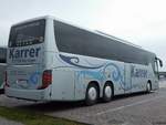 Setra 416 GT-HD von Karrer aus Deutschland im Stadthafen Sassnitz.