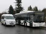 Mercedes Sprinter und MAN Lion's City CNG der RegioInfra Gesellschaft in Malchow.