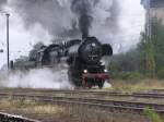Die Sta�furter 52 8184-5 zeigt bei der 52iger Parade im BW Sch�neweide was in ihr steckt.