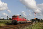 218 385-3 und 218 xxx waren am 13.