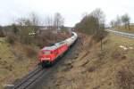 232 608-9 mit dem 45365 N�rnberg - Cheb bei Seu�en.