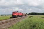 232 330-1 mit dem 56743 Wagen�berf�hrung nach Marktredwitz bei Oberteich.