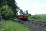 233 217-9 mit dem langen 45365 N�rnberg - Cheb bei Sch�nfeld.
