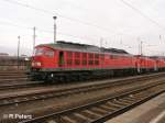 233 289-8 f�hrt den Lokzug an in Cottbus.