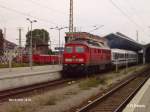 234 180-8 verl�sst Frankfurt/Oder mit den EC45 nach Warschau.
