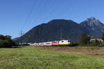 111 095 und 111 189 mit dem  IC K�nigssee aus Berchtesgaden kommend am 20.
